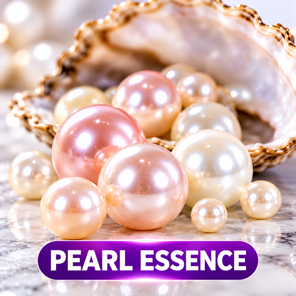 Essência de pérolas luxuosas